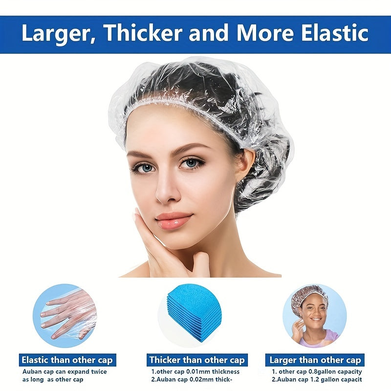 Disposable Shower Cap Elastic Fresh keeping Film Cover Food Non woven Shower Cap