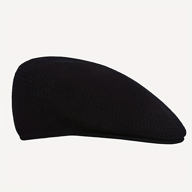 Unisex Knitted Beret Hat Vintage Casual Newsboy Cap