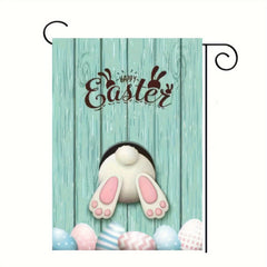 Easter Garden Flag Double Sided 30 48X45 72 Cm Easter Eggs And Rabbits Yard Flag