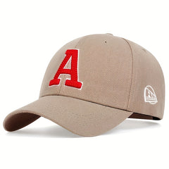 A Embroidery Baseball Cap Unisex Hip Hop Dad Hat Casual Solid Sun Hats