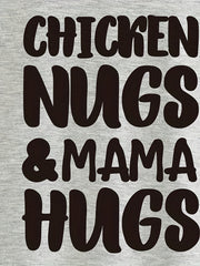 CHICKEN NUGS&MAMA HUGS Baby Boys Sweatshirt