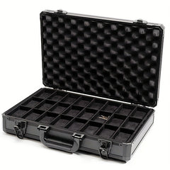Aluminum Alloy 24-Digit Watch Case Carbon Fiber Box Display