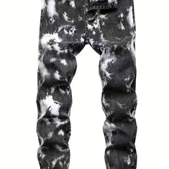 Boys Hip Hop Jeans Skinny Slim Fit Washed Denim Long Pants