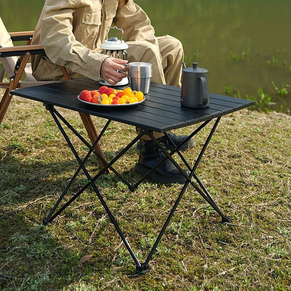 Portable Aluminum Folding Table for Camping Picnic