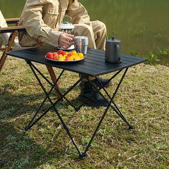 Portable Aluminum Folding Table for Camping Picnic