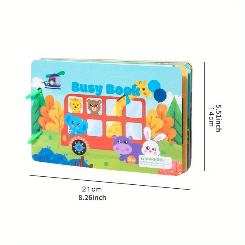 Reusable Sticker Book for Preschool Learning