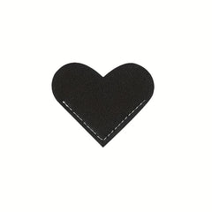 1PC PU Leather Love Heart Bookmark Student Gift