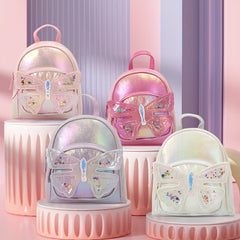 Kids Butterfly Decor Backpack Casual Bag