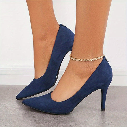 Women's Classic Pointed Toe Court Pumps High Heels Stiletto