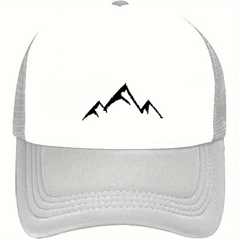 Mountain Dad Hat Soft Cotton Mesh Baseball Cap