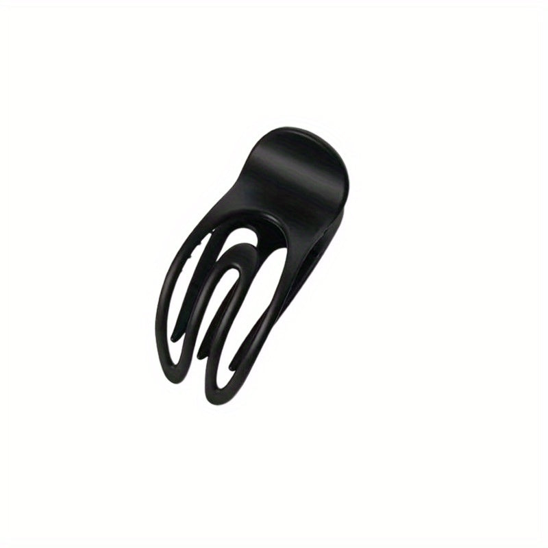 Hairpin Toothed Hollow U-shaped Hairpin Back Head Ponytail Clip