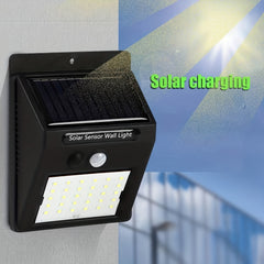 2pcs Motion Sensor Solar Light Waterproof Outdoor Garden Lights