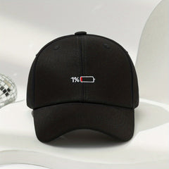 1pc Personalized Embroidered One Percent Baseball Cap