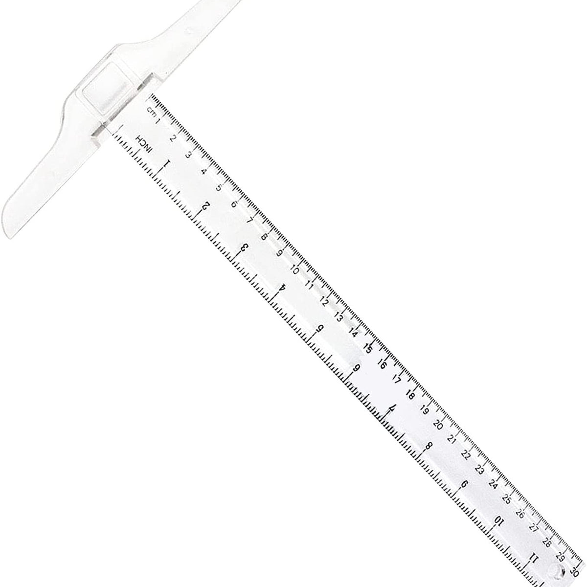 12 Inch Junior T Square Plastic Transparent T Ruler For Drawing