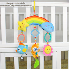 Rainbow Baby Crib Hanging Toy Stroller Pendant