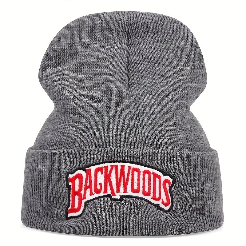 Hip hop Style Knitted Hat With Embroidery for Men