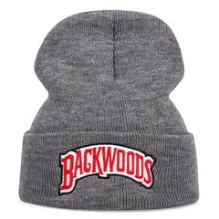 Hip hop Style Knitted Hat With Embroidery for Men