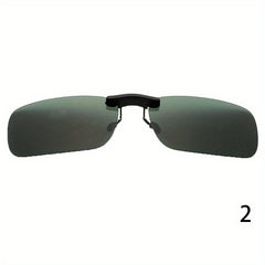 Polarized Clip On Driving Sunglasses UV400 Lens Night Vision Men