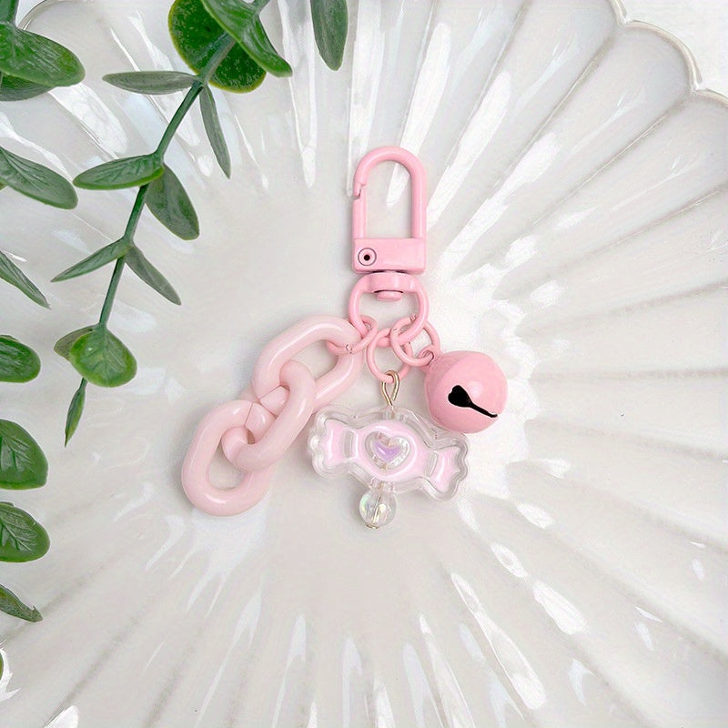 Cartoon Animal Keychain Candy Key Ring for Women Girls Gift