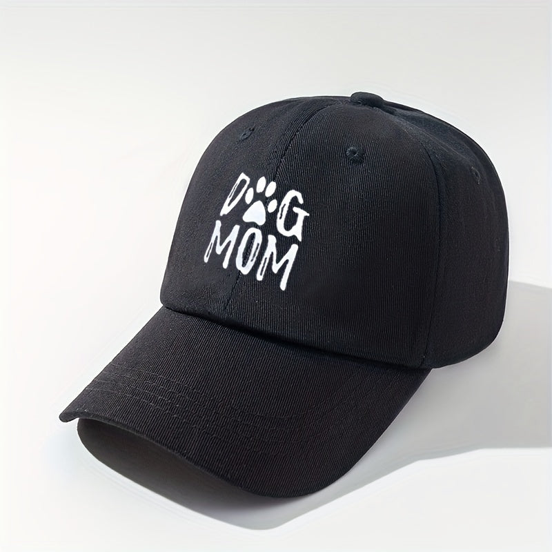 DOG MOM Casual Baseball Cap Sun Shade Dad Hat Sun Hats
