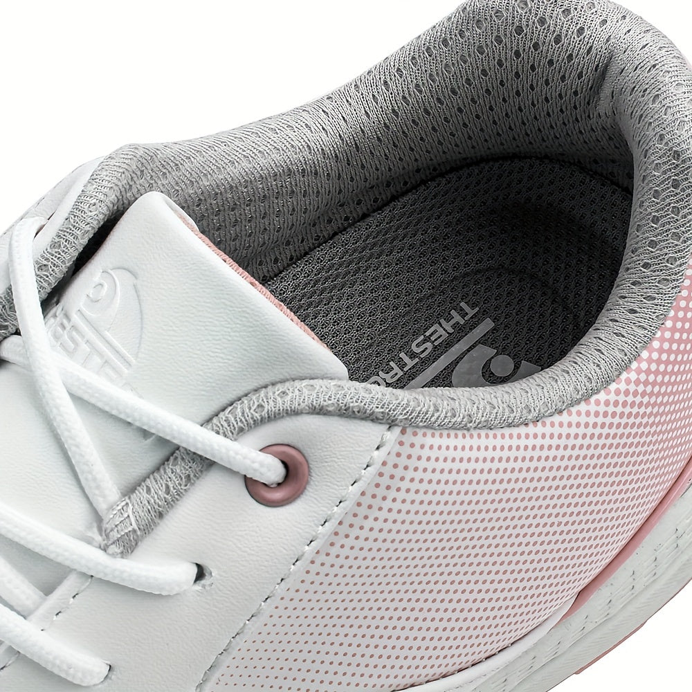 Women's Waterproof Spike Sneakers Non Slip Golf Shoes