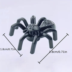 12pcs Mini Spider Building Blocks Set Animal Forest Theme Gift
