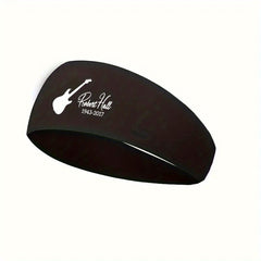 Musical Tribute Sports Headbands for Men Breathable Mesh Reused & Washed