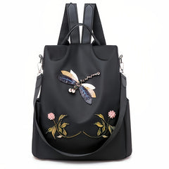Women's Minimalist Large Capacity Backpack Girls Travel Bag