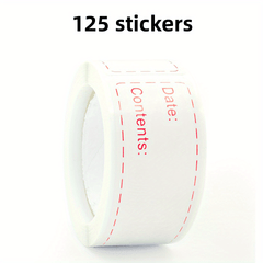 300pcs Adhesive Freezer Refrigerator Food Storage Paper Sticker Labels
