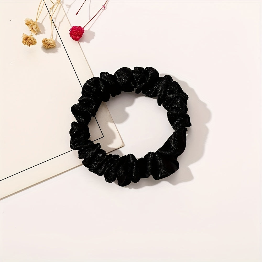 12pcs Style Scrunchies Hair Tie Ponytail Holder Hair Accessories