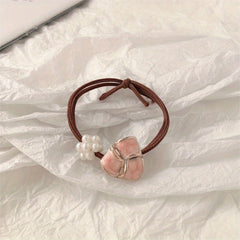 Geometry Hair Tie Lady Headdress Hair Accessories Gift