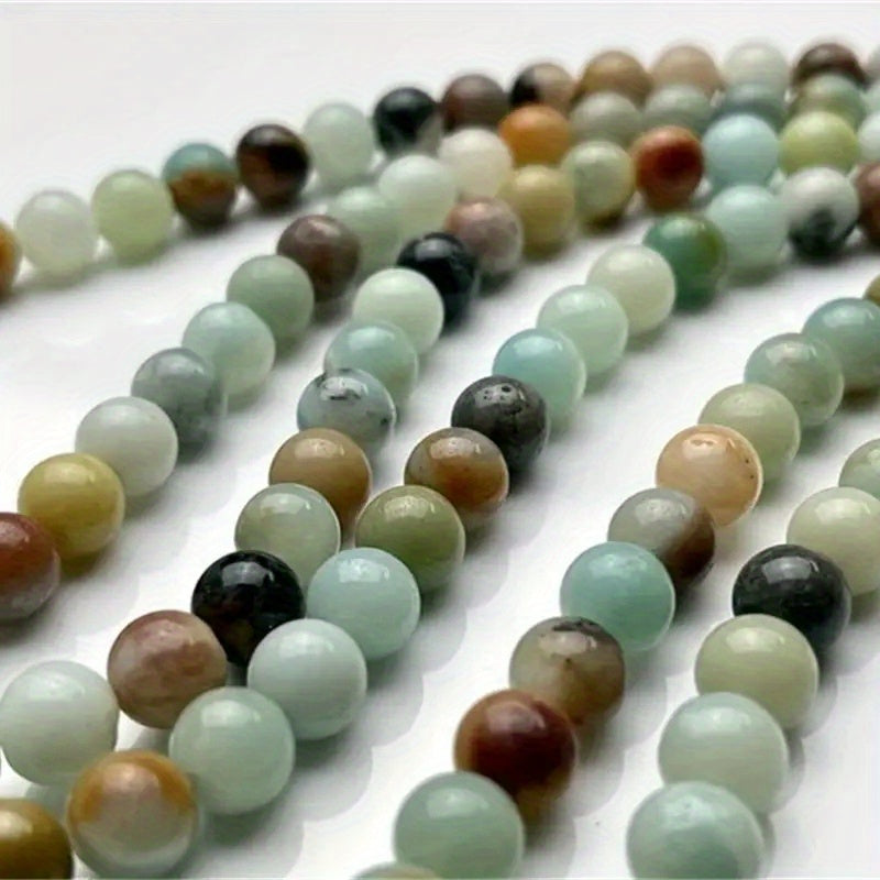 Amazonian Gemstone Loose Beads for Jewelry Making 6mm 8mm