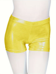 Girls Comfy Solid Gymnastics Shorts Kids Clothes For Ballet Dance Yoga