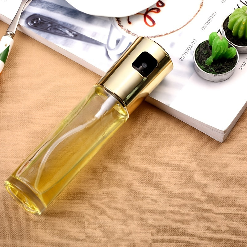Kitchen Spray Bottle Press Type Spray Pot High Borosilicate Glass