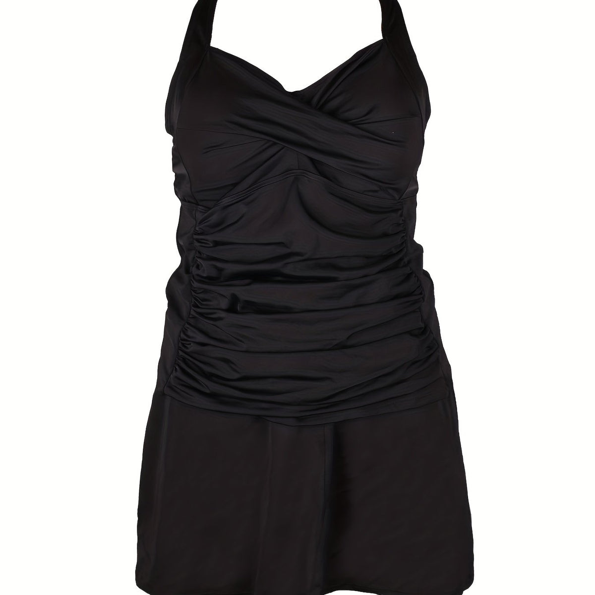  Twist Front Tankini & Shorts Set