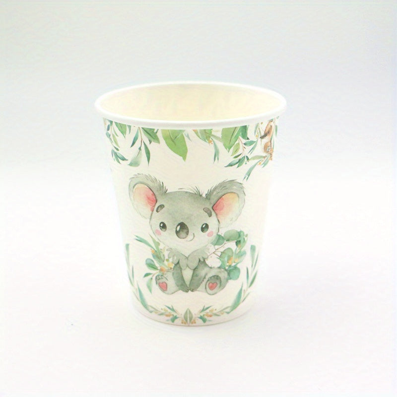 Koala 1st Birthday Party Supplies Jungle Animal Decorations