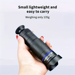 HD Monocular Telescope With Phone Clip Zoom Lens for Concert