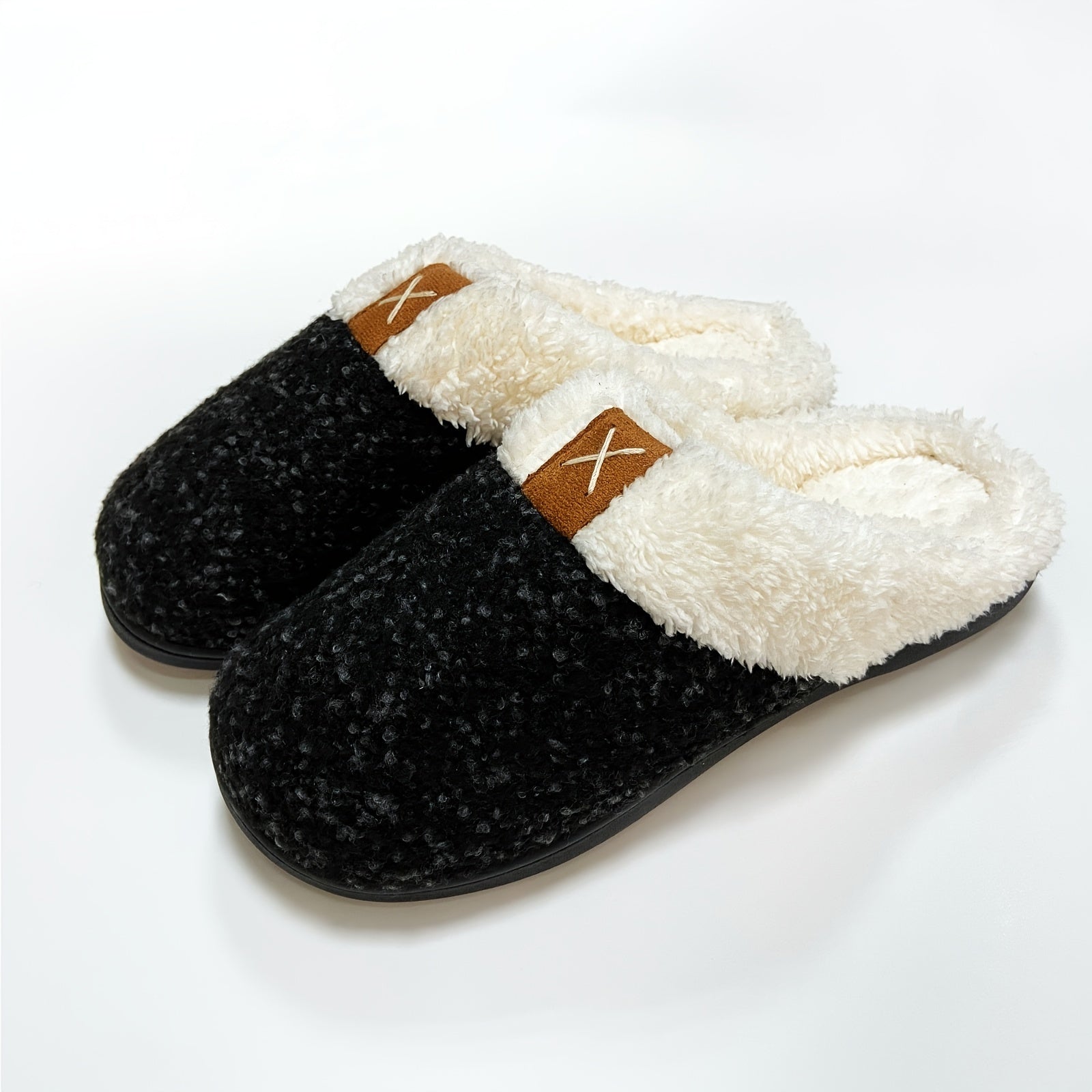 Comfy Fleece Lined House Slippers Winter