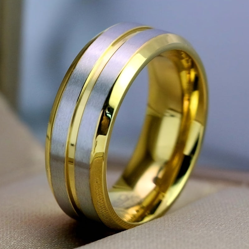 Men's Stainless Steel Ring For Engagement
