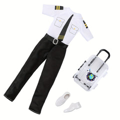 Professional Dreamer Series Male Doll Clothes Set - Fits 11.5 Inch Dolls