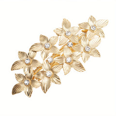 Retro Leaf Pattern Hair Clip Headwear Hair Accessories
