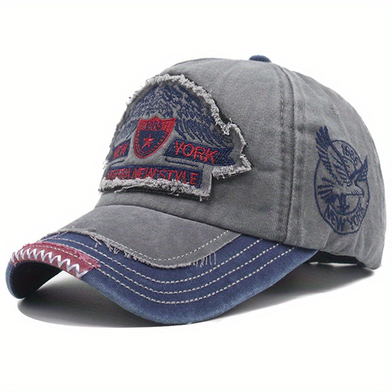 Cotton Baseball Cap Snapback York Embroidery Dad Hat