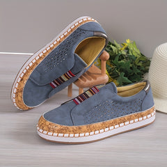 Women's Hollow Out Flat Slip On Outdoor Shoes