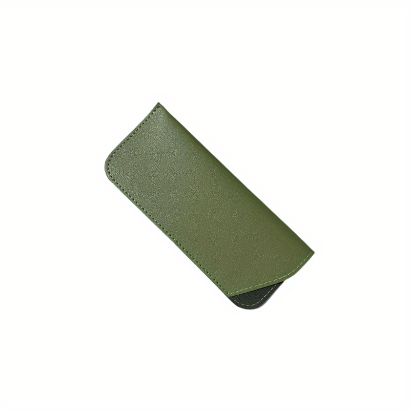 Minimalist PU Leather Glasses Bag Sunglasses Storage Pouch