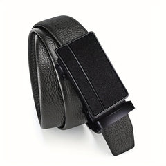 Men's Auto Buckle PU Leather Belt
