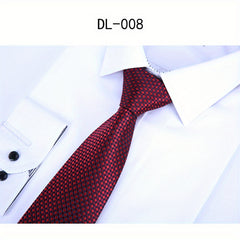 Men's Jacquard Neck Ties 8 0cm Classic Formal Business Party Wedding Tie