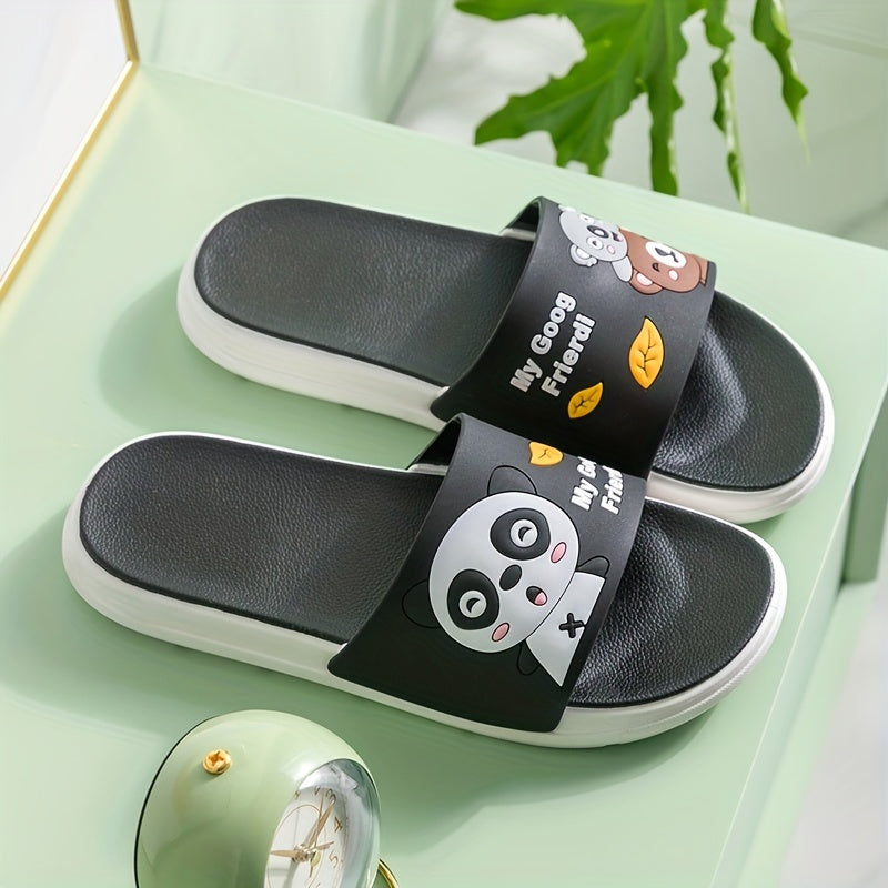Men's Lightweight Non Slip Slides Open Toe Shoes