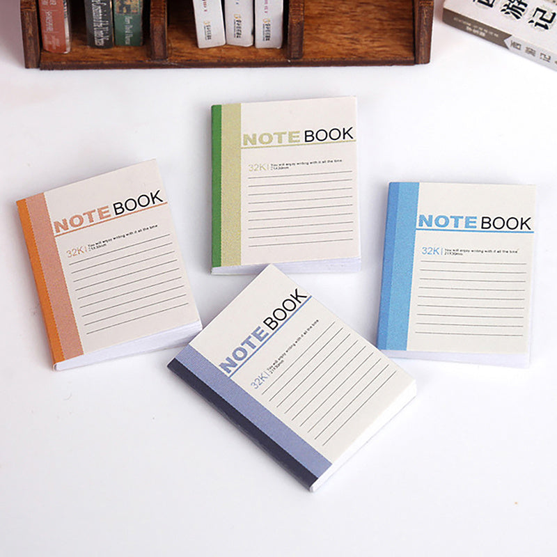 Simulation Mini Notebook DIY Study Ornaments Play House Decoration Props
