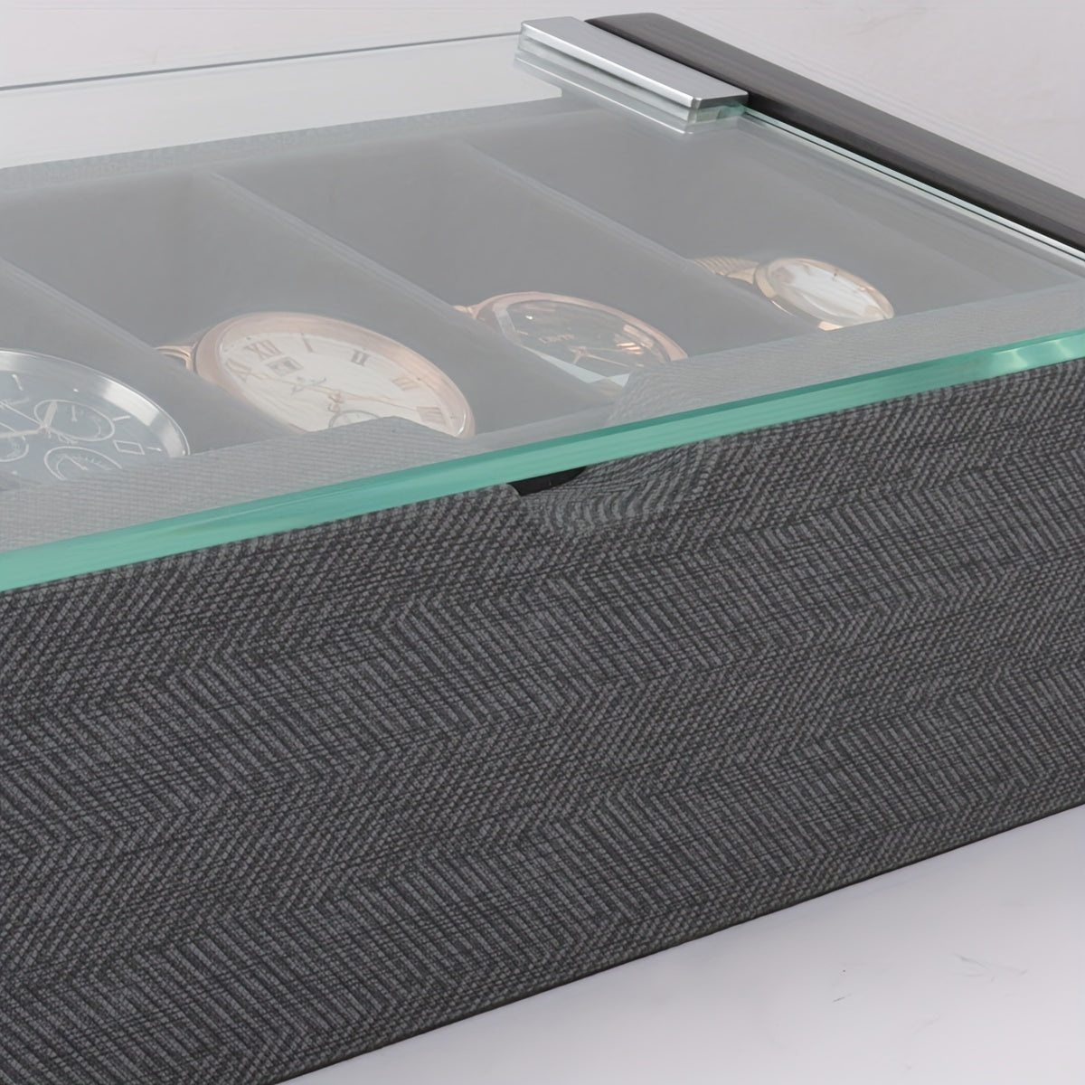 Vintage Watch Box with Sunroof & Five Display Boxes