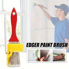 Paint Edger Tool Handheld Roller Brush for Wall & Ceiling Finishes